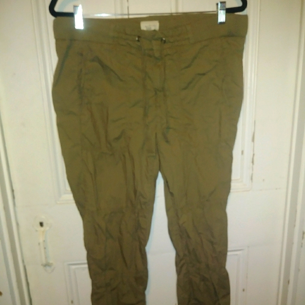 Light olive pants